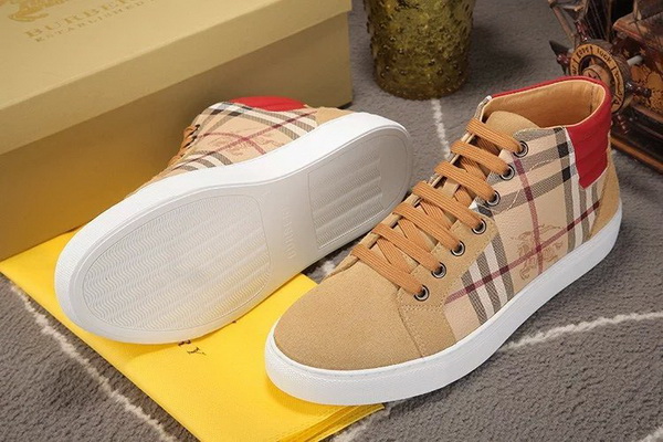 Burberry High-Top Fashion Men Shoes--011